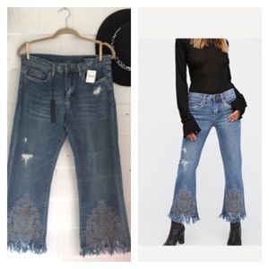 Free People BlankNYC embellished Jeans